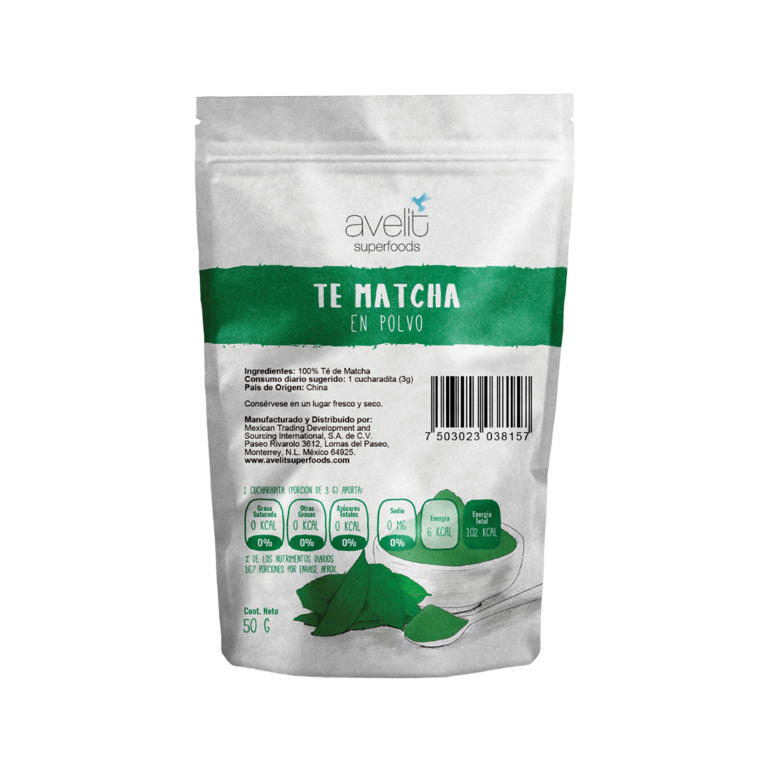GetMe by Ola - Té Matcha en Polvo Avelit 50 gr