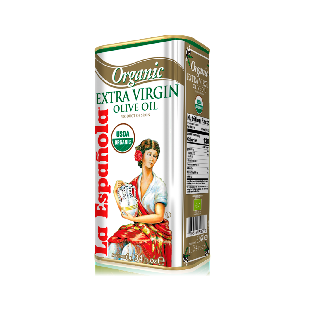 GetMe by Ola - Aceite de Oliva Extra Virgen Orgánico 1 Litro en Lata La Española