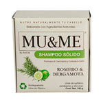 GetMe by Ola - Shampoo Sólido MU&ME Romero y Bergamota 140 gr
