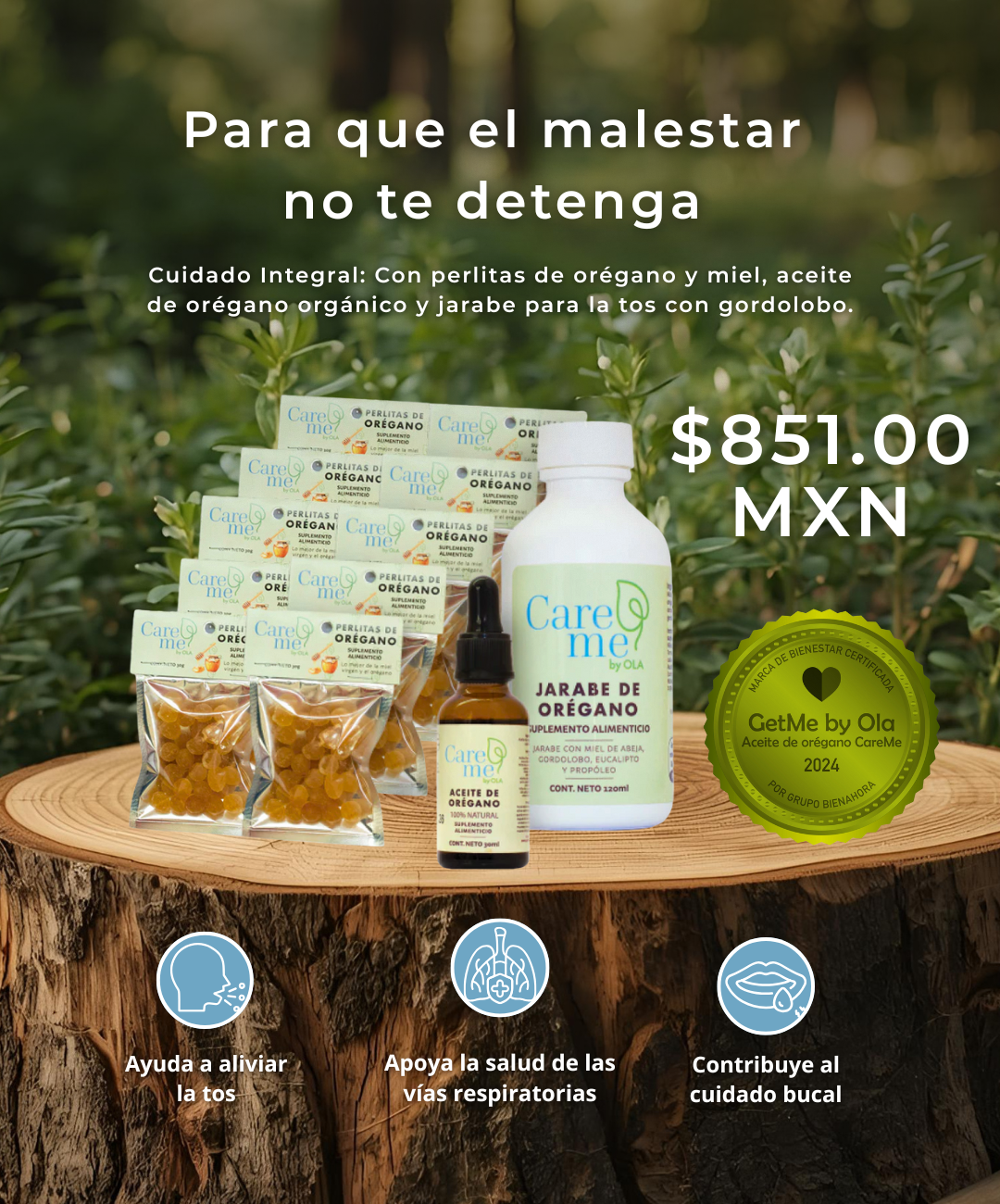 GetMePack Cuidado Integral | Para sentirte mejor rápido