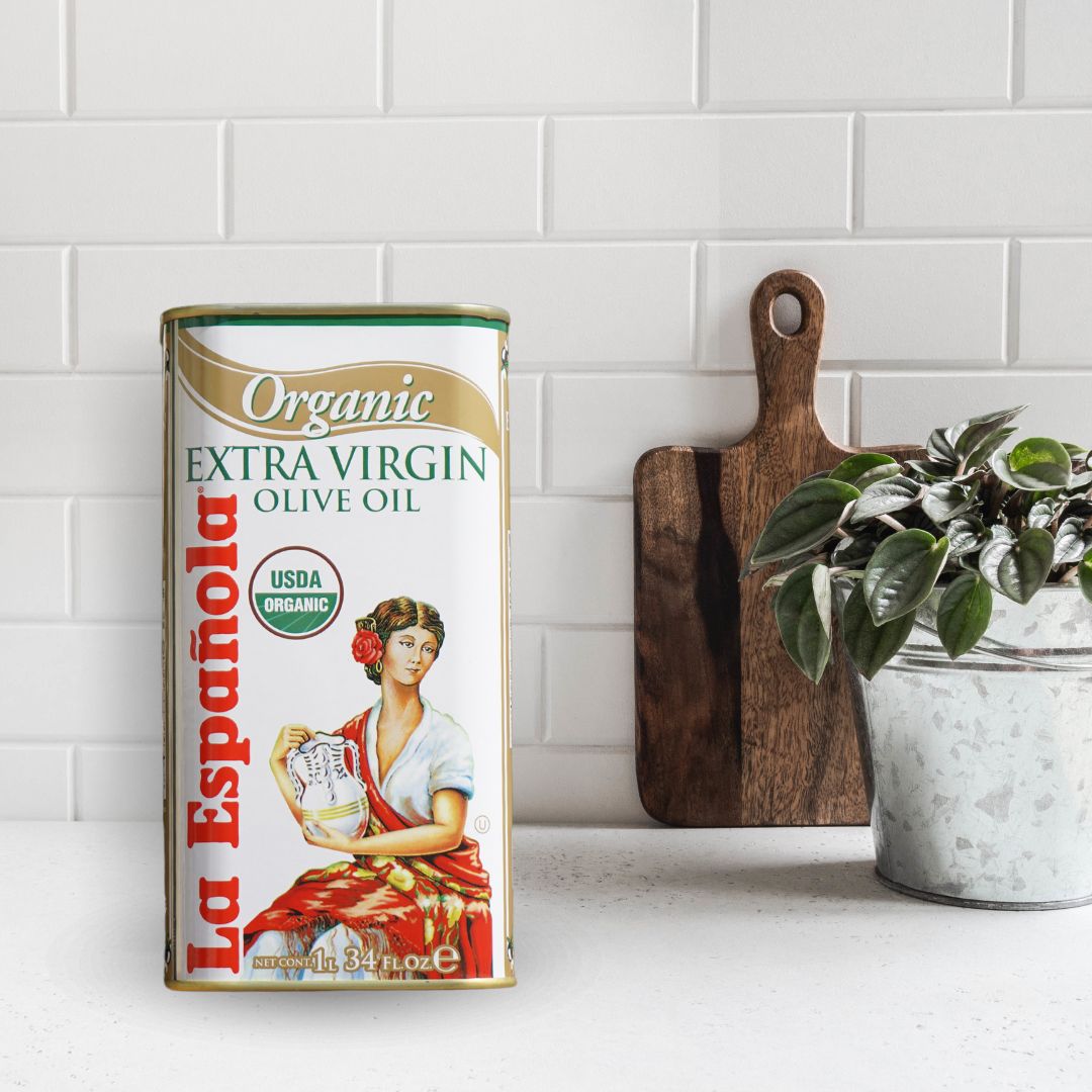 GetMe by Ola - Aceite de Oliva Extra Virgen Orgánico 1 Litro en Lata La Española