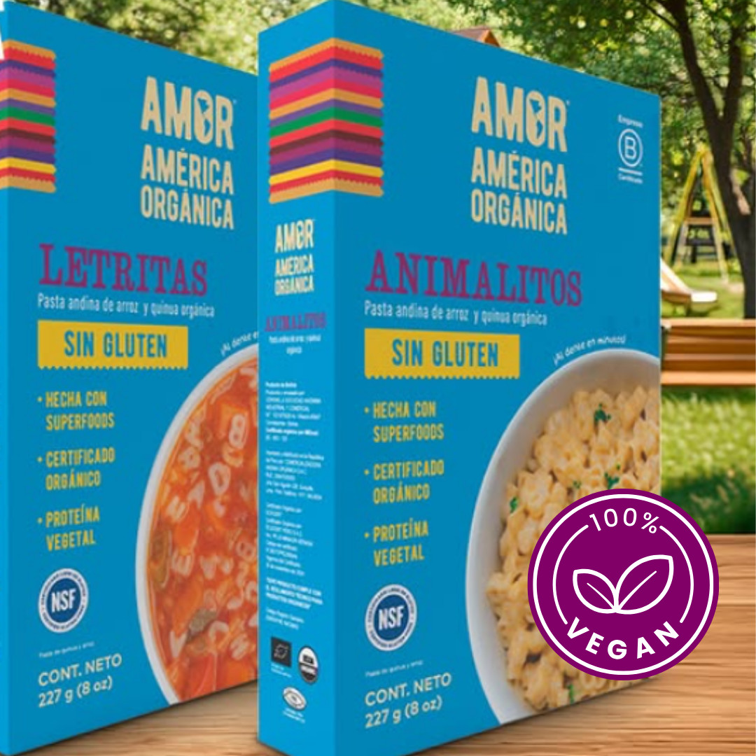 Pasta de Animalitos Orgánica | Vegana, Sin Gluten y Divertida