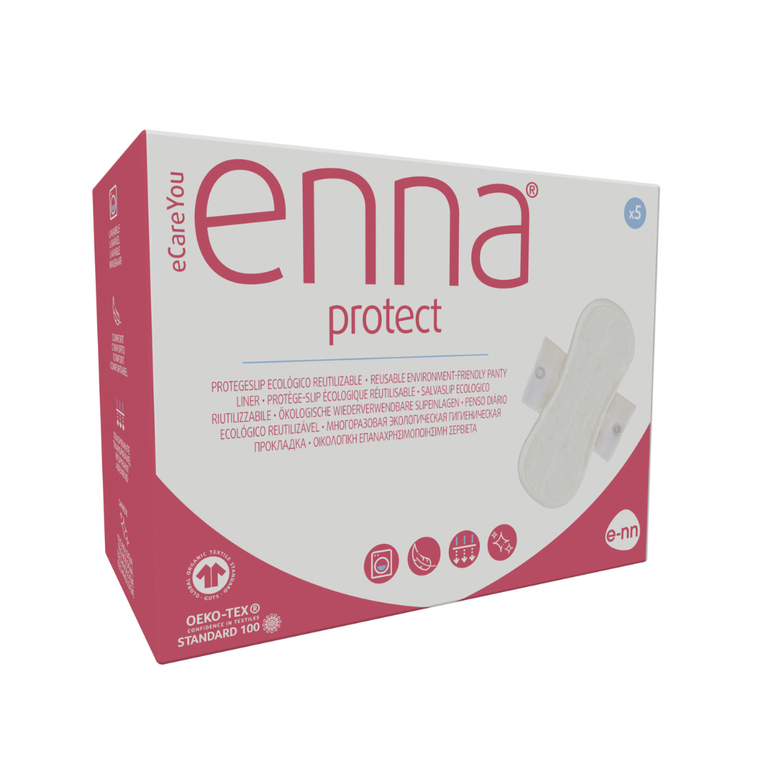 GetMe by Ola - Pantiprotectores Ecológicos Reutilizables Enna 5 Unidades