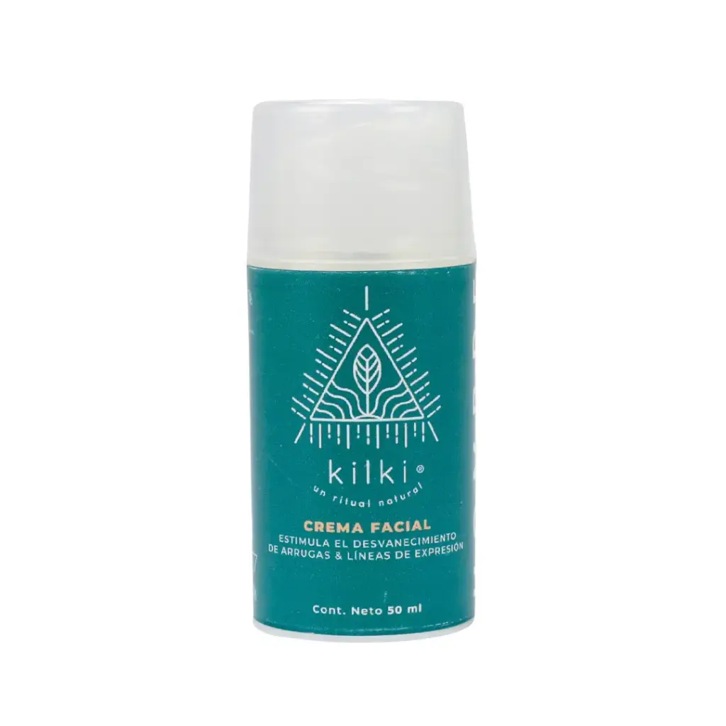 [KK-03] Crema Antiarrugas Hombre; Ácido Hialurónico, Aloe Vera, Alga, Colágeno, Elastina & Vitamina E. 