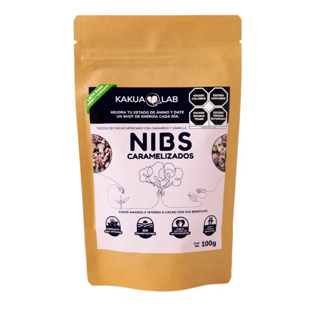 [KL-01] Nibs Caramelizados 100g 