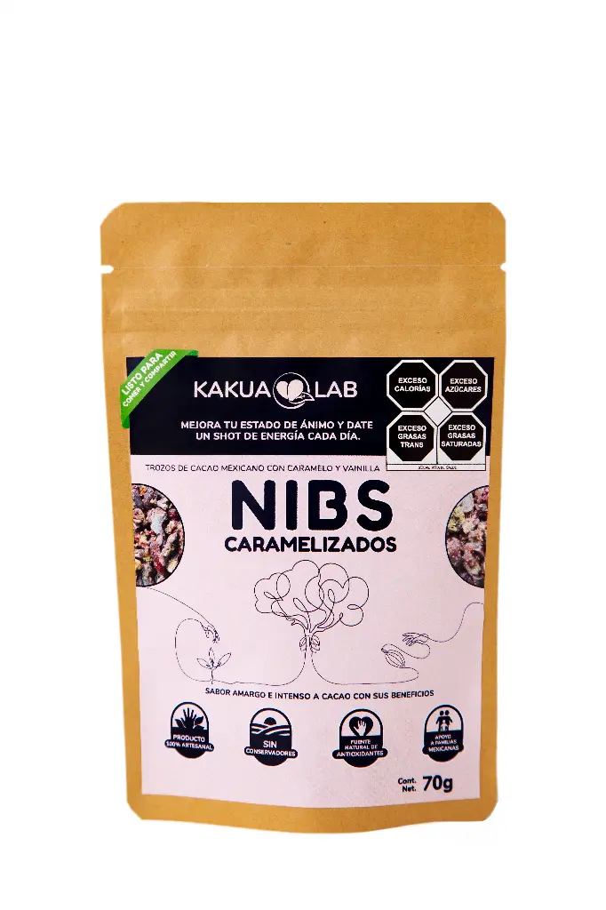 Nibs Caramelizados 70g 
