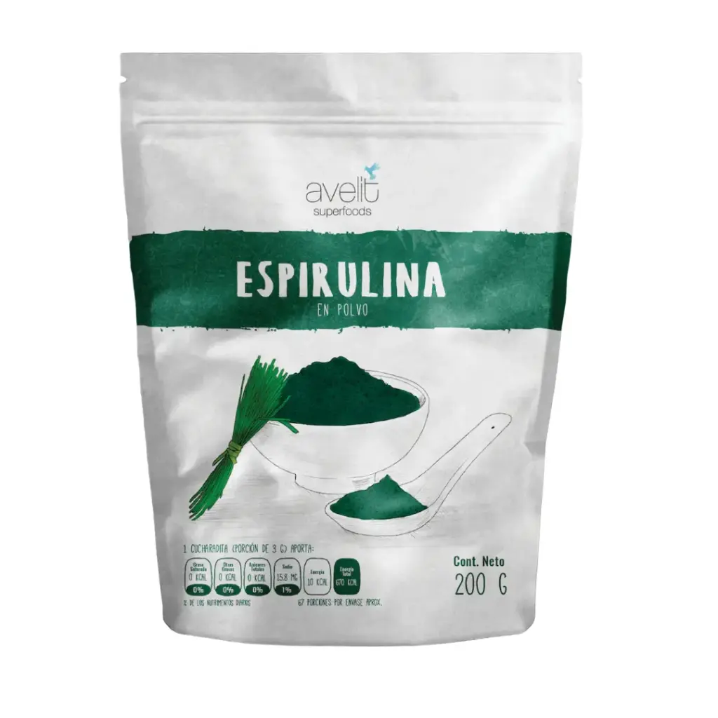 [AV-02] Espirulina en Polvo 200g 