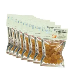 10 Packs Perlitas de Orégano y Miel | Alivio con miel natural