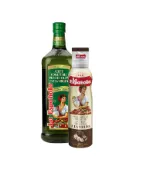 [PA-62-ACESUR] Botellas Cristal Aceite de Oliva Extra Virgen 1lt + ACEITE DE