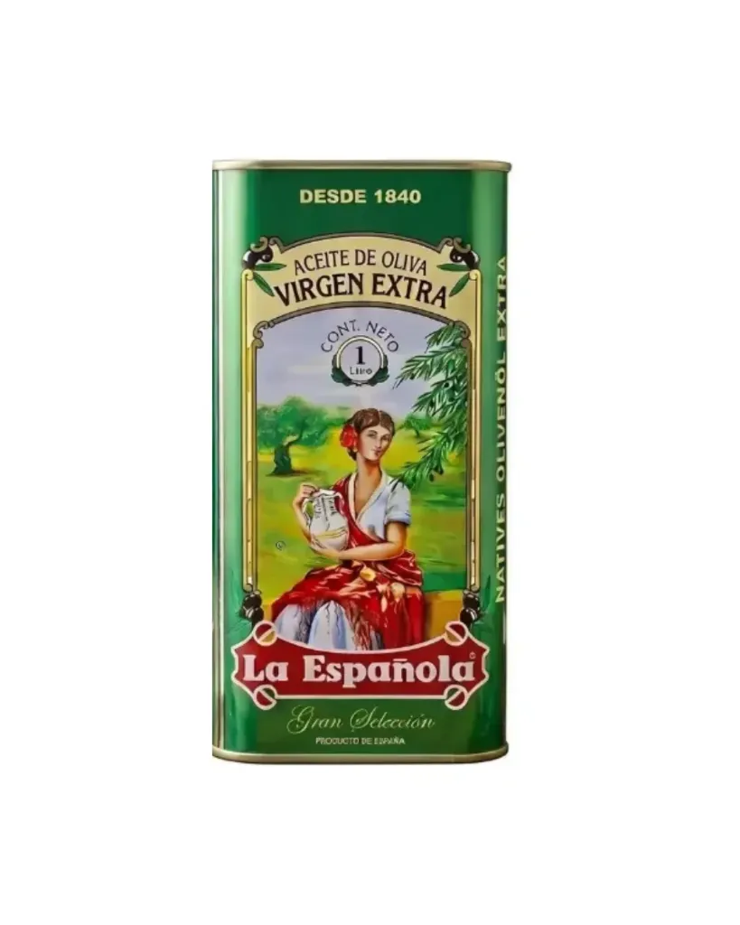 Aceite de oliva virgen extra gourmet hojiblanca en botella Cristal de 500 ml, La Española