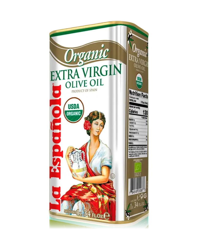 [AC-08] Aceite de Oliva Lata orgánico, La Española 1lt 